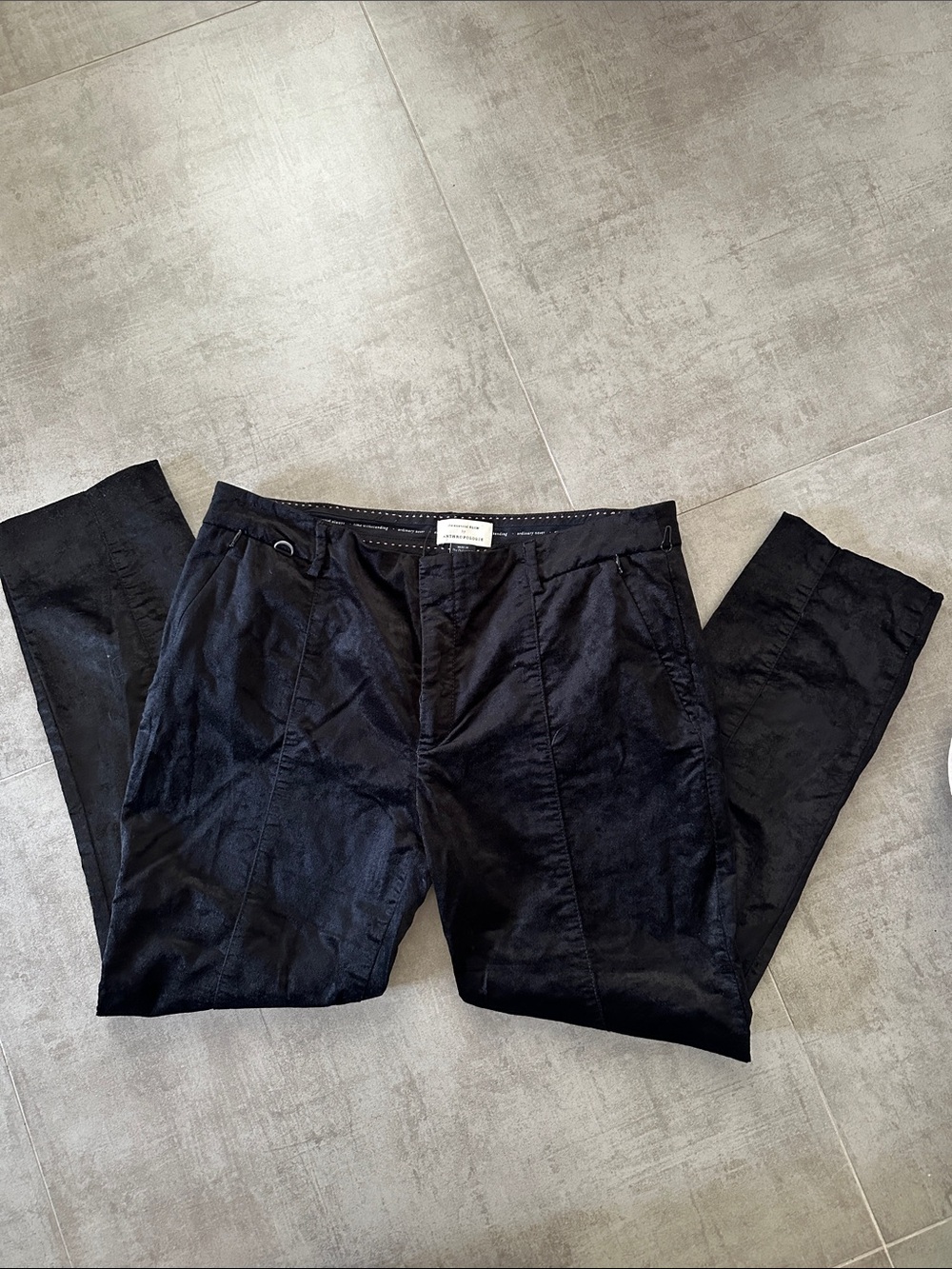 Anthropologie Black Women's Chinos with Front Seam